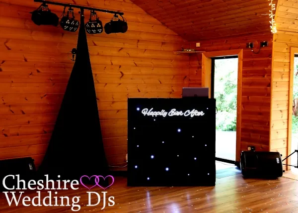 Styal Lodge Neon DJ Booth